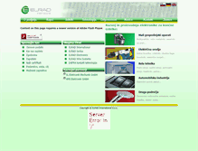 Tablet Screenshot of elrad-int.si